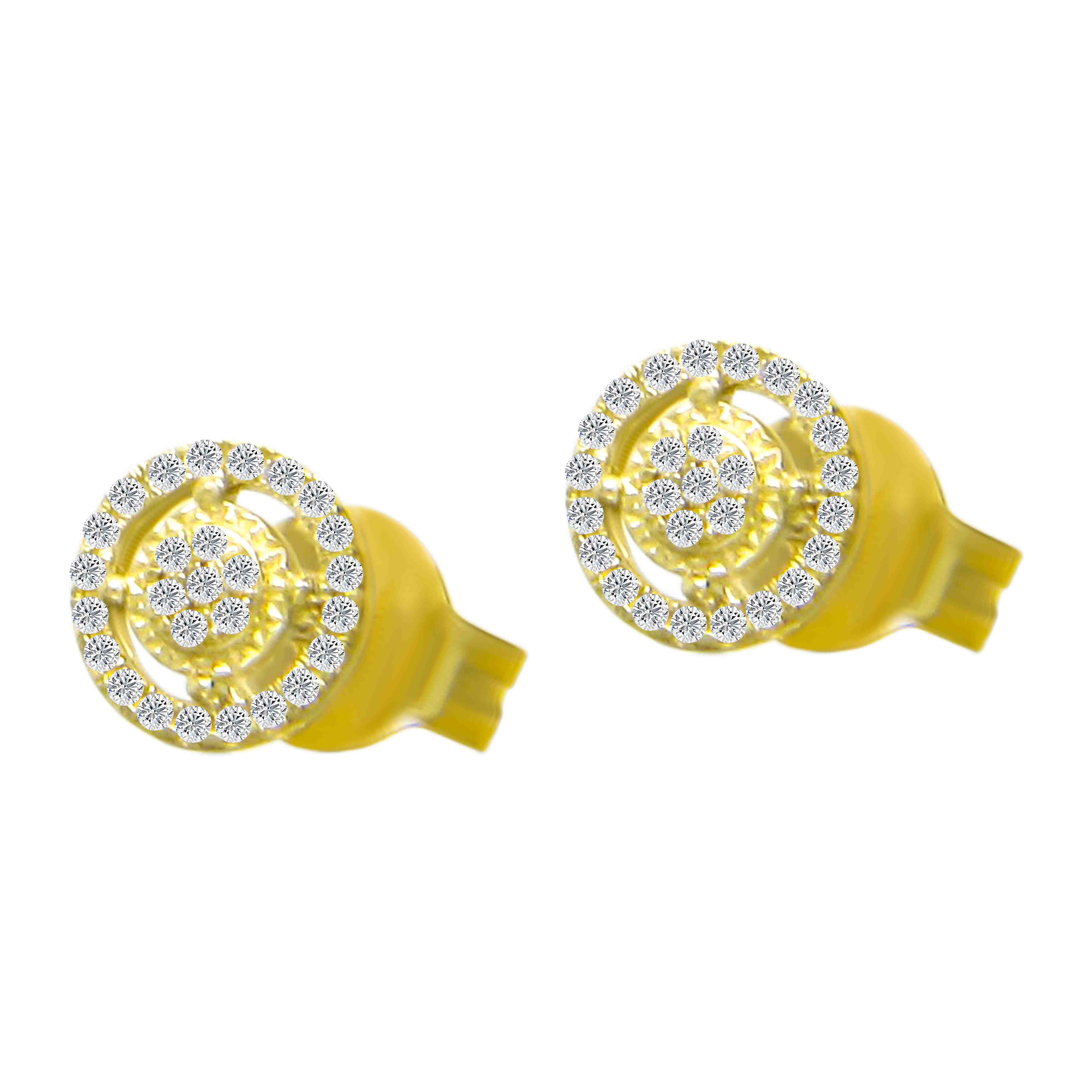 Round Stud Earring ER23094A